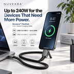 Nuvexra™ LinkVault 8-in-1 USB-C Docking Station with M.2 SSD Enclosure — 4K HDMI, 100W PD & High-Speed Data Hub